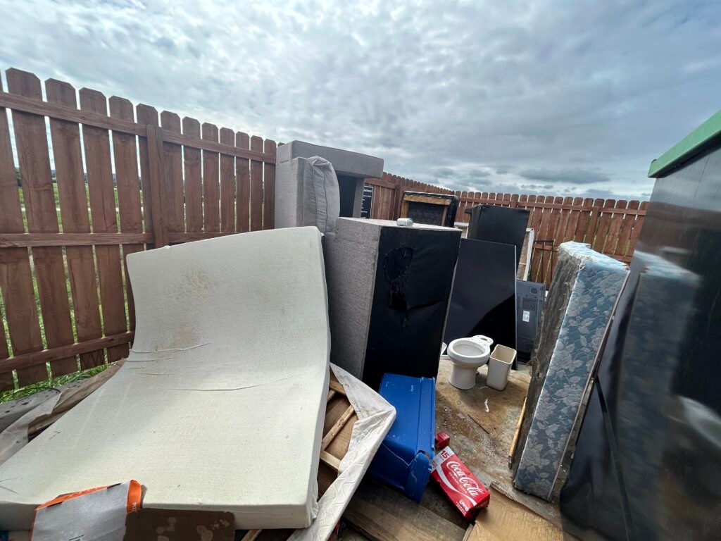 Junk Ranger - Illegal Dumping at apartment complex clear out