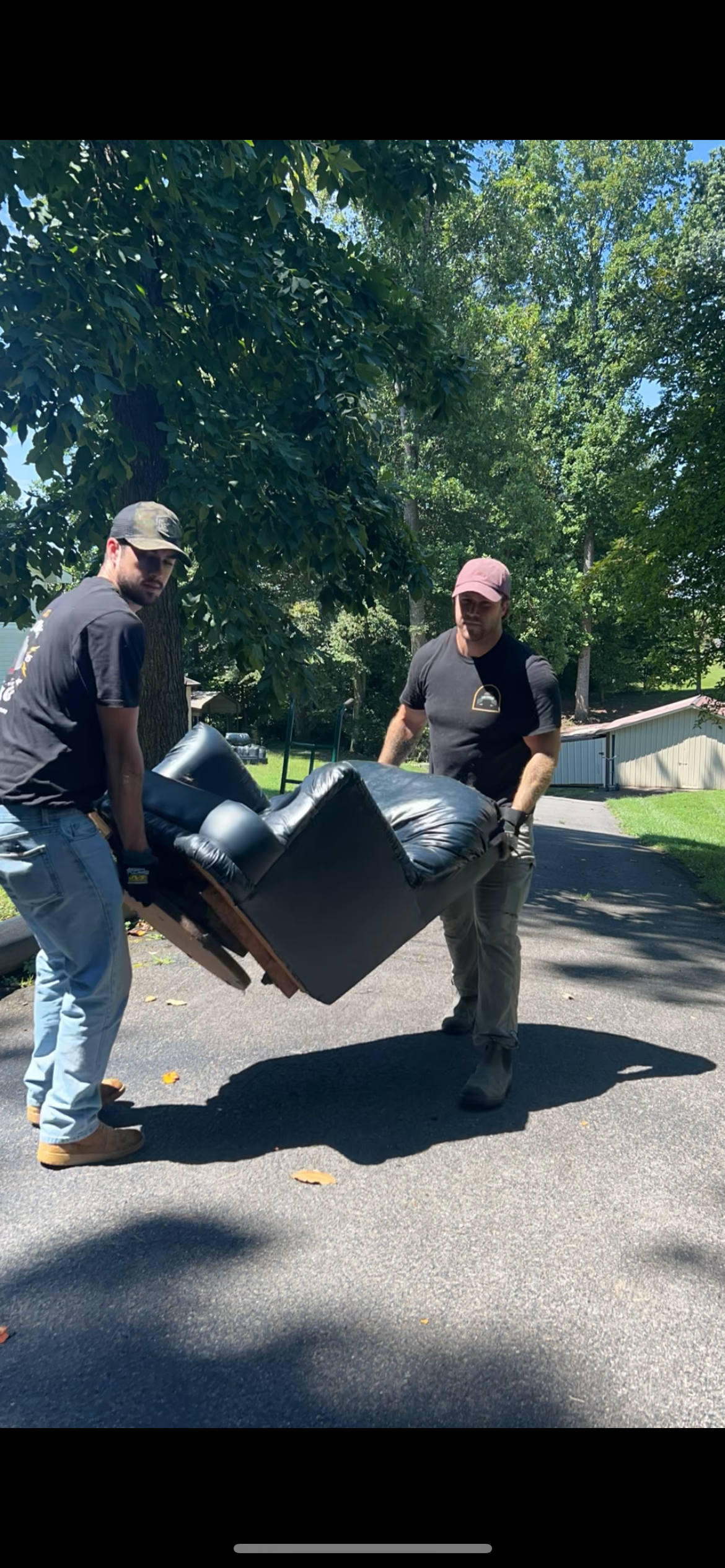 Junk Ranger - Furniture Pick up from basement in Knoxville TN